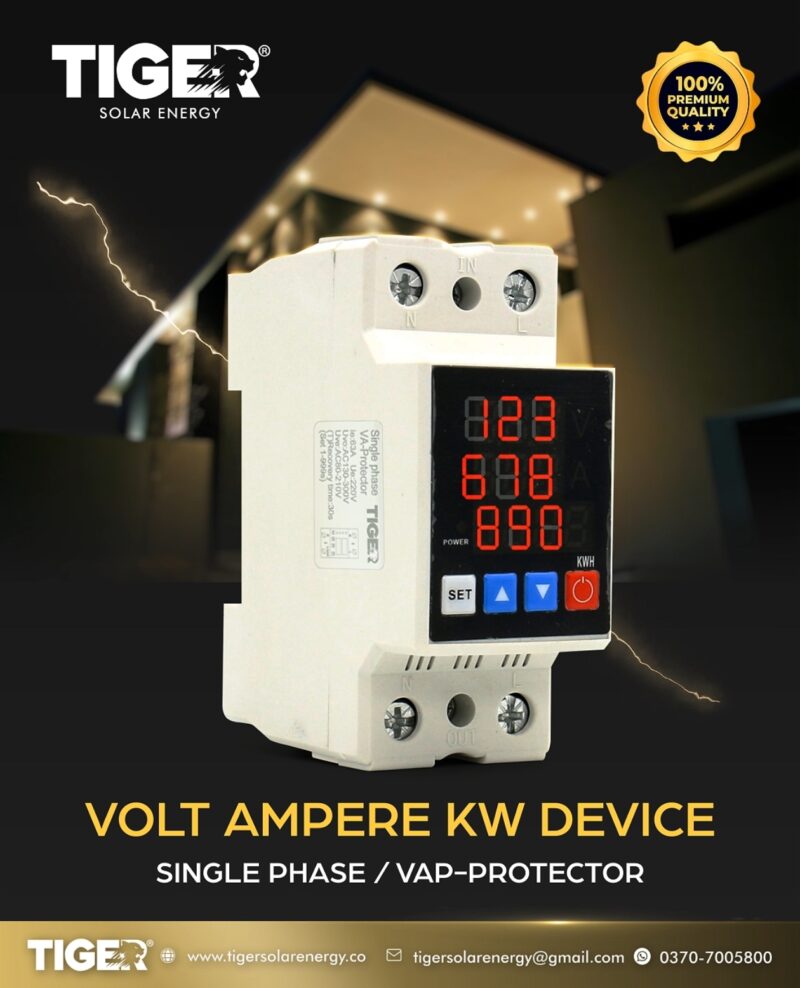 TIGER VOLT+AMPERE+KW PROTECTION DEVICE